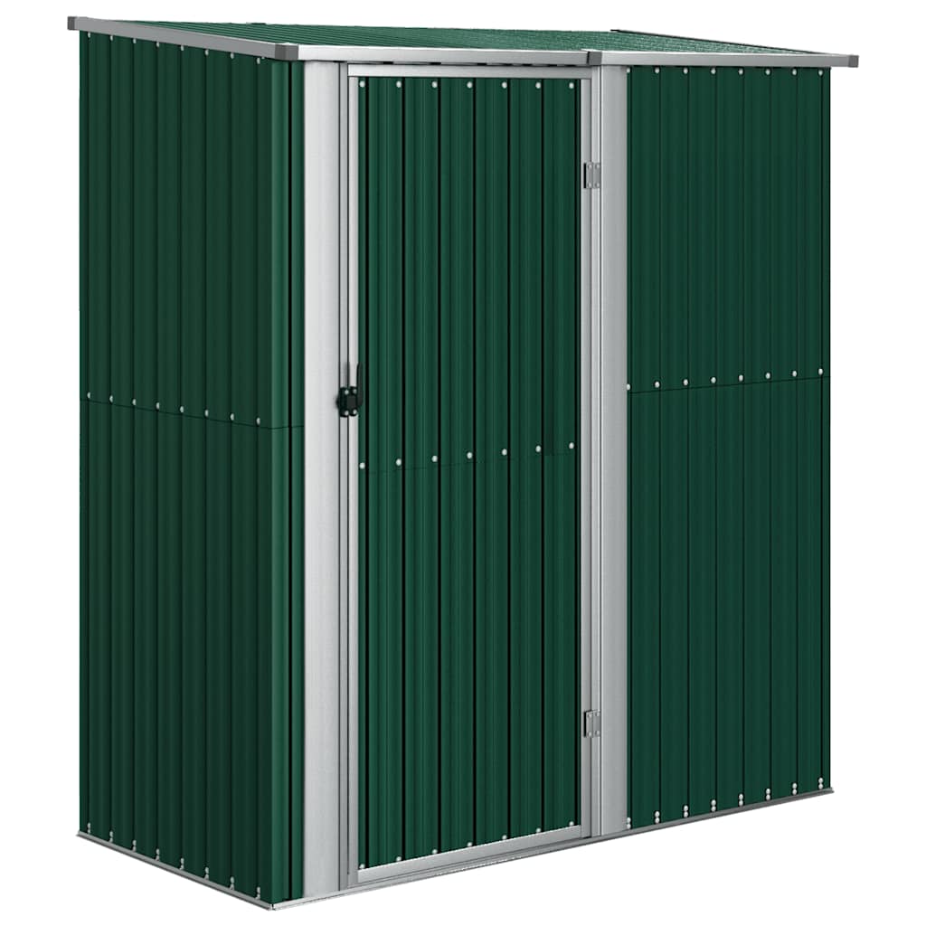 Vidaxl Szopa Ogrodowa, Zielona, 180,5X97X209,5 Cm, Stal