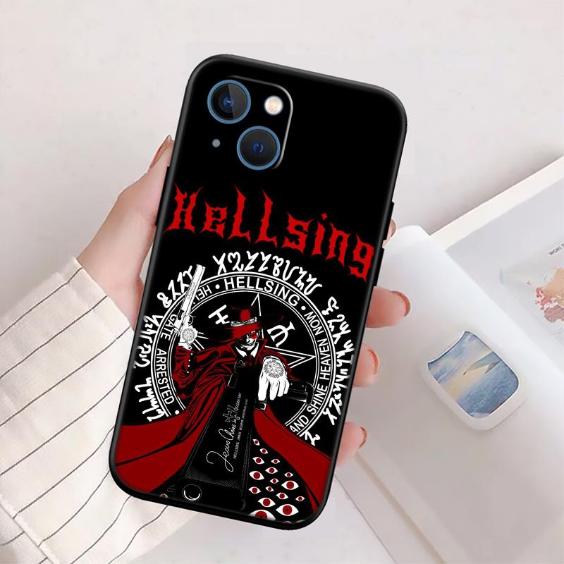 RP37 Hellsing New High-End Shell Phone Case for OPPO A3 Pro A72 A74 A76 A77 A77S A78 A79 A94 A95 A18 A40M A58