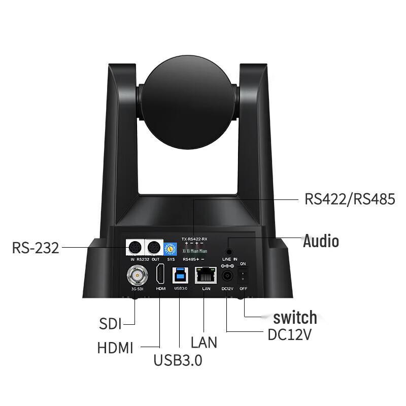 XunErWei 4K AI Tracking PTZ Video Conference Camera (CN version)