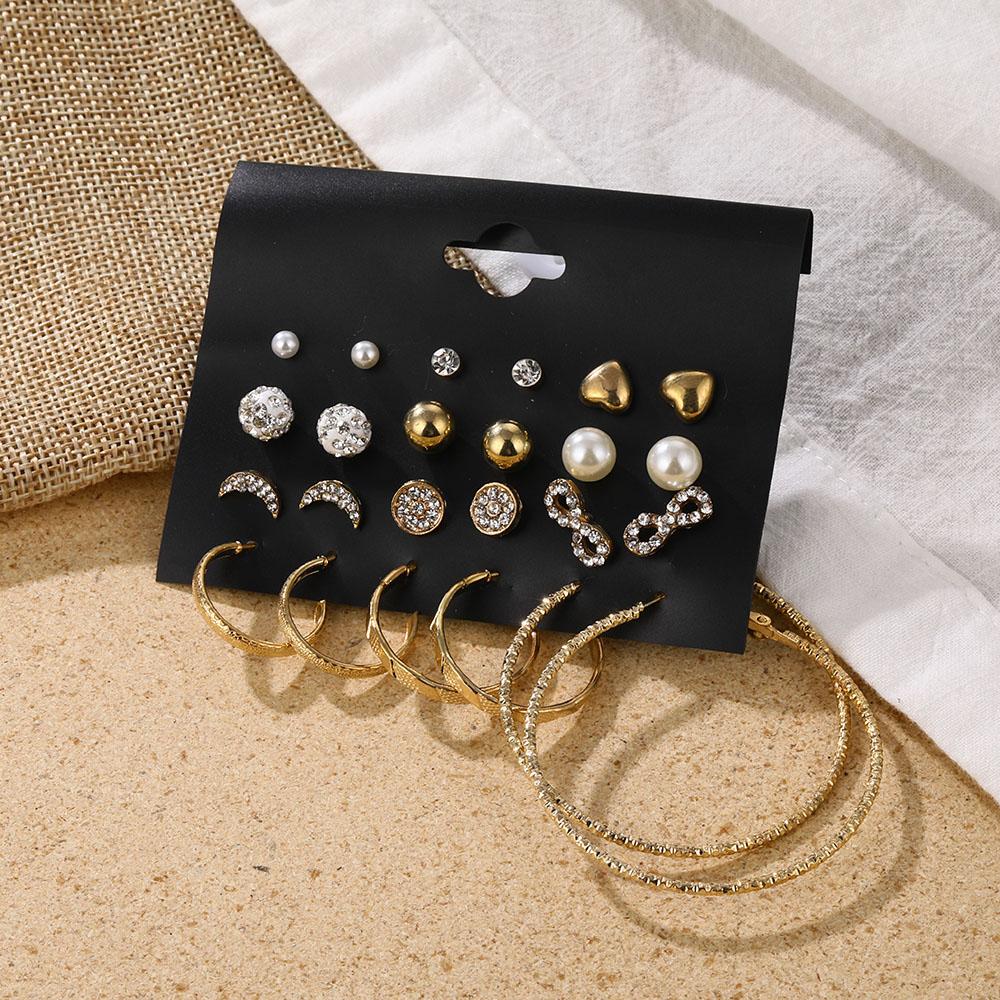 Аксессуары Поп-серьги Геометрический акриловый лист Серьги-гвоздики с кисточками Набор орнаментов