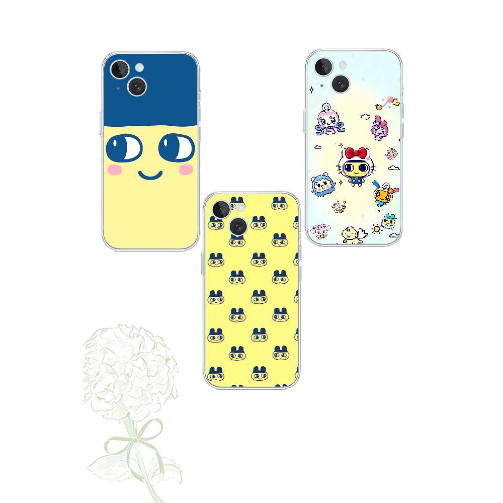 Милый Чехол-темагочи-S для IPhone 17 16 15 12 11 Pro Max 14 Plus 13 Mini Прозрачный Мягкий Чехол Funda