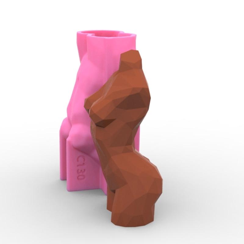 Силиконовые формы для тела из смолы, Форма-подставка для тела, 3D-форма для женской свечи, Форма женской модели, Форма человека для эпоксидной заливки