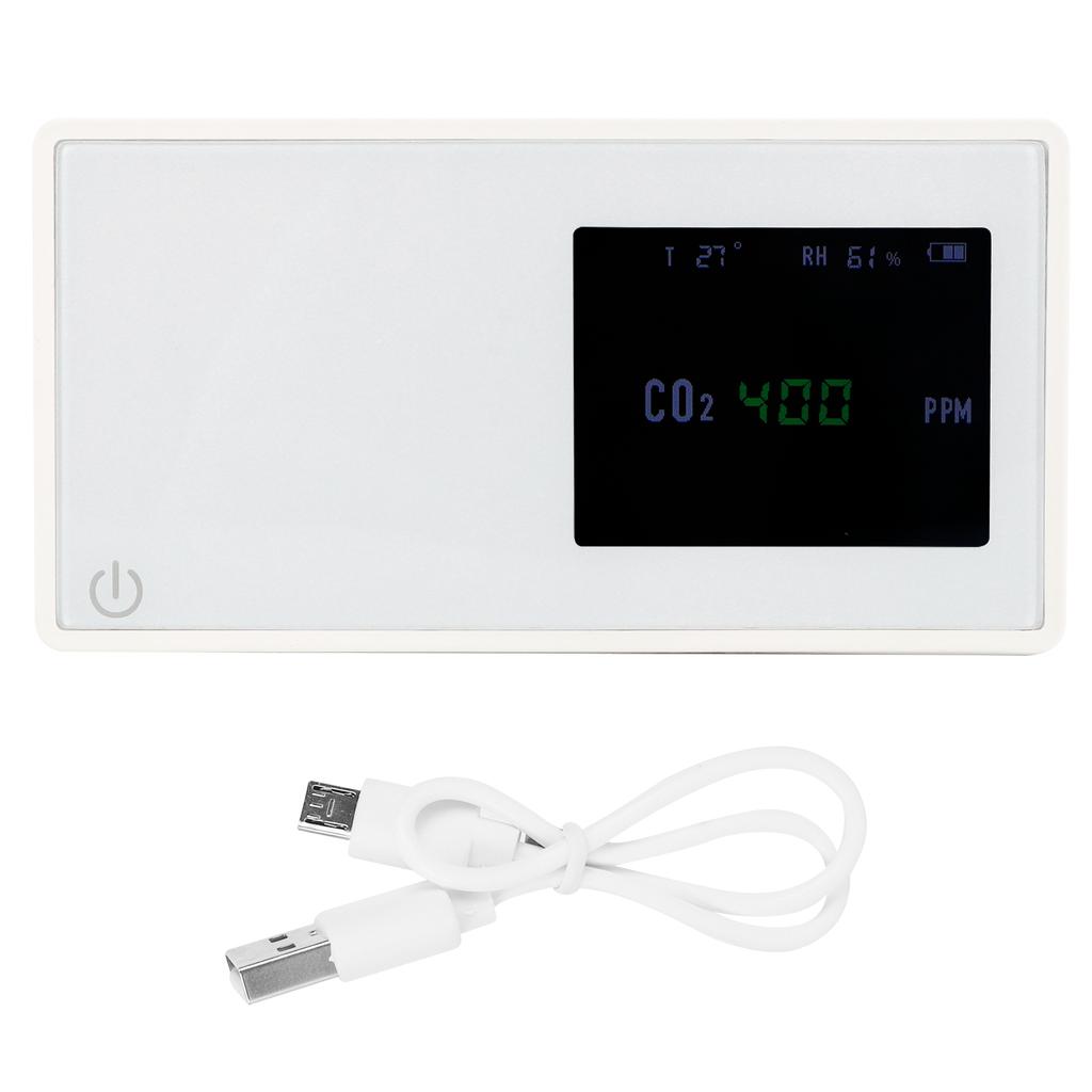 Carbon Dioxide Detector USB Digital Intelligent Infrared Induction CO2 Tester Home Air Quality