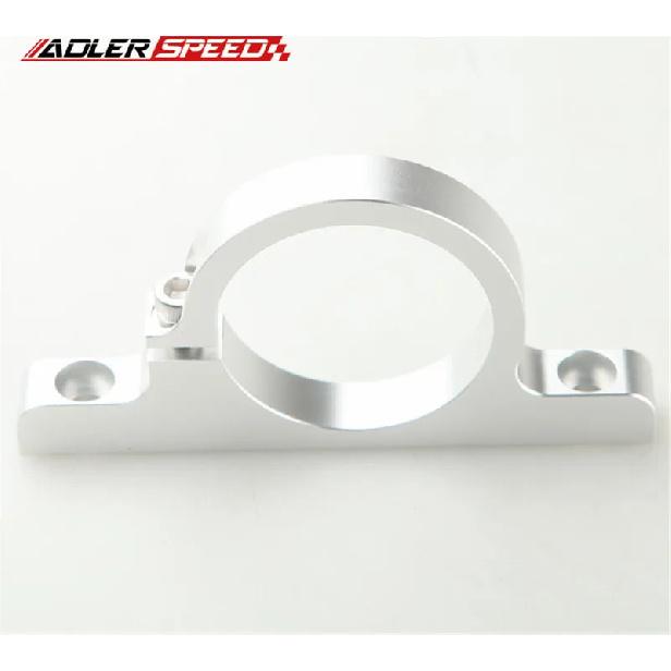 Bracket ID 2.0" 51mm ID Fuel Pump Single Mount Bracket Clamp Filter Cradle Silver