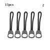 Buckle Suitcase Tent Backpack Zipper Pull Zip Puller Replacement Ends Lock Zips Cord Rope Pullers