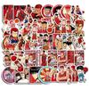 KRGNPLE 50 Pieces Slam Dunk Waterproof Seal Paper Notebook Bike Suitcase Sticker Helmet Notes Computer Waterproof Cute Graffiti Sticker