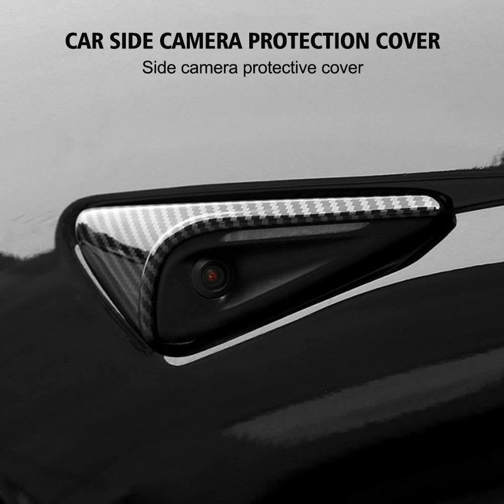 Защитная крышка боковой камеры автомобиля для Tesla Highland 2024, накладка на поворотник, наклейка на крыло, автомобильные аксессуары