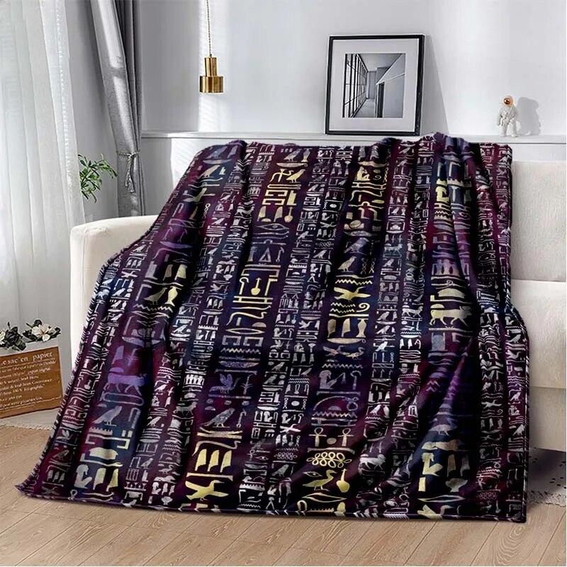 Древний Египет, египетский Бог, одеяло, одеяло для дивана, украшение для спальни, гостиной, одеяло для кровати, одеяло для пикника