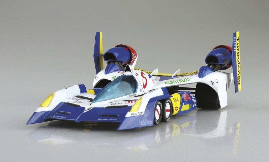 Aoshima Bunka Kyozai Cyber Formula Super Asurada Aero Boost Mode Scale Пластиковая модель № 9 AKF-11 Mode/Aero 1/24