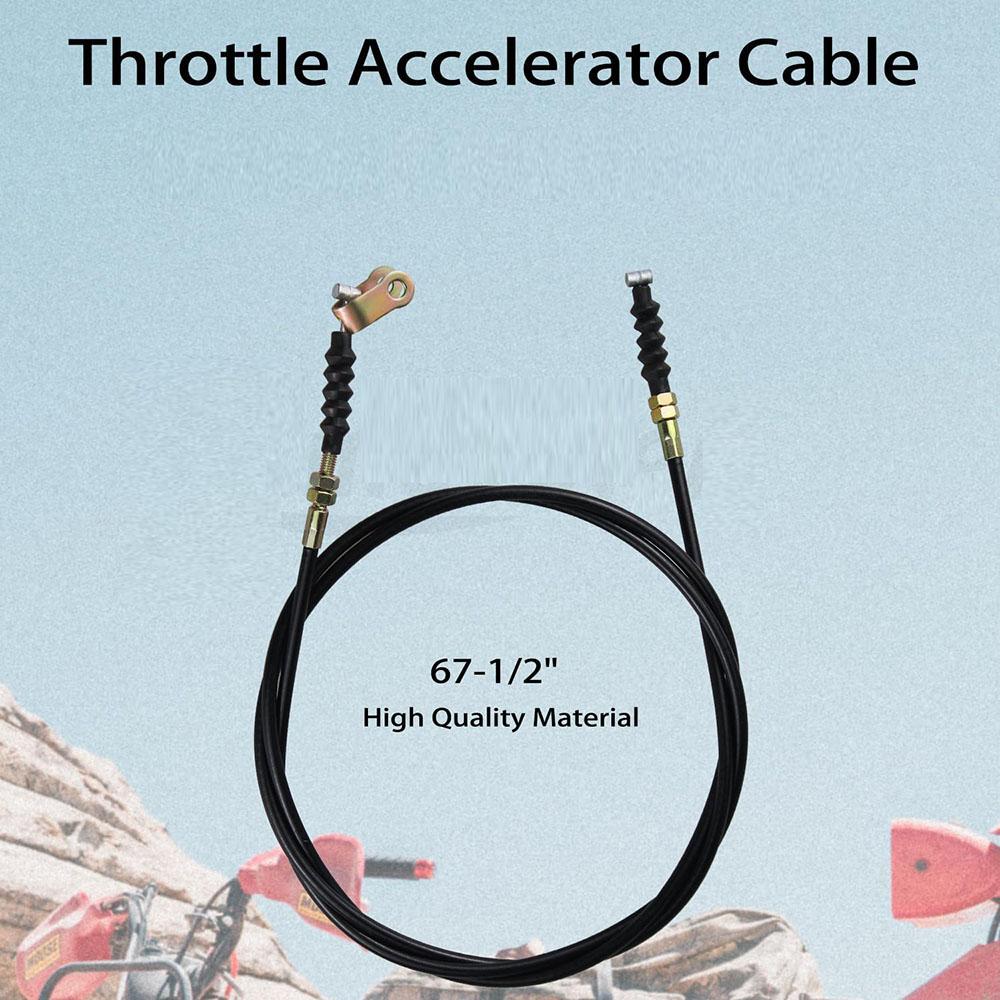 1× 67 1/2" Accelerator Throttle Cable For Yamaha G14 G16 G22 Golf Cart 1995-2007