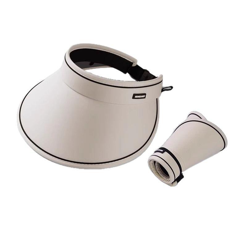 Женская шляпа-козырек от солнца с защитой от УФ-лучей и маской для лица