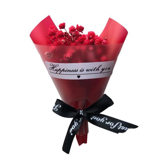 Мини букет из сухоцветов Натуральный цветок гипсофилы Оптом Дыхание ребенка Цветочный букет для DIY поделок Реквизит для фото Подарок Приглашения Декор