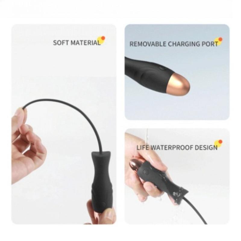 Мужские Игрушки для Взрослых Уретральный Катетер для Циркуляции Вибратор USB Перезаряжаемый Силиконовый Вибрирующий Уретральный Массажер Простаты Мастурбатор