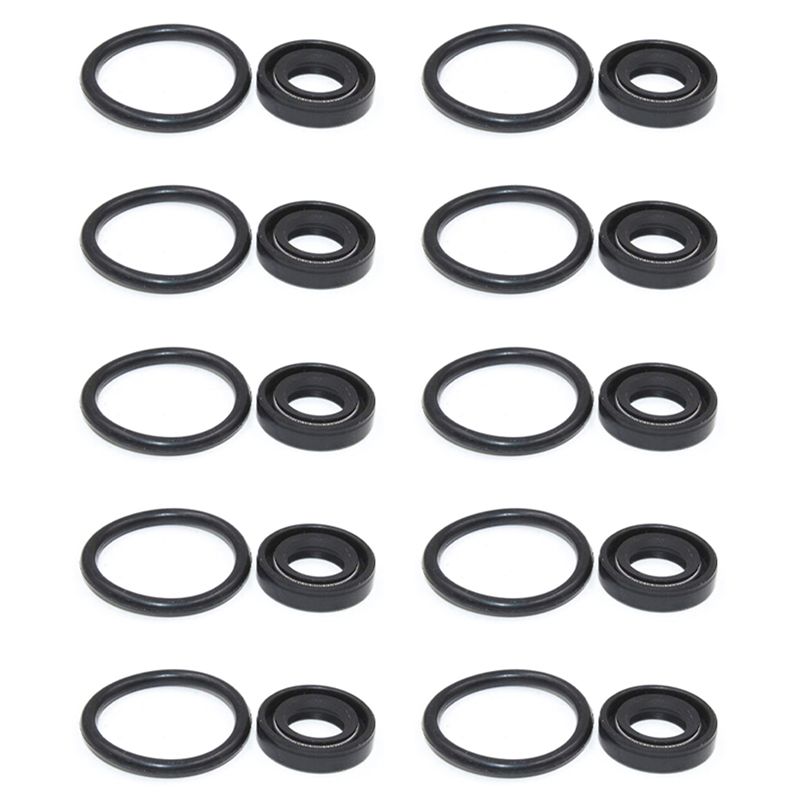 10X Distributor Set Seal O-Ring Replace 30110-PA1-732 For Honda Integra Civic CR-V Accord / DX Odyssey Prelude S CL-N30R Fuel System Fittings7