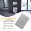 Geberit Sigma For 01 Двойная кнопка смыва Активатор Скрытый бачок для унитаза