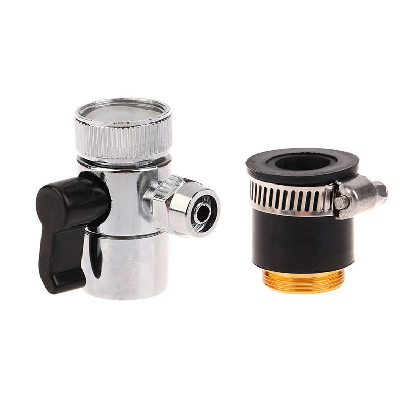 New Alloy Faucet Fitting Diverter Pipe Single-cut Valve Switching Adapter Tube Connector Water Purifier Water Filter Accessories