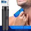 Men Mini Electric Shaver Automatic Razor Trimmer Portable Beard Knife Shaver Rechargeable Razor Travel Car Mini Shaver