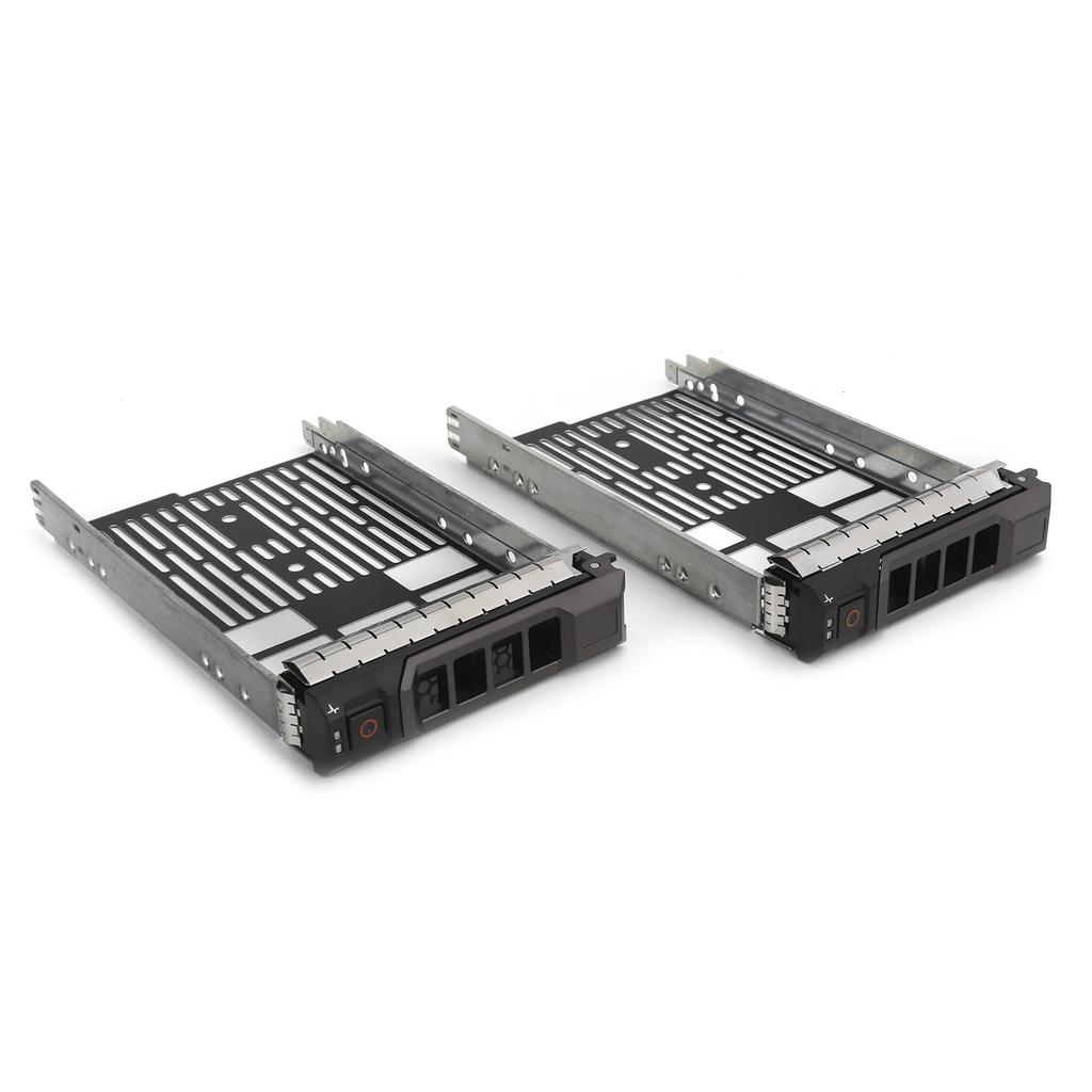 2Pcs Hard Drive Bay for Dell 3.5‑Inch SAS Server R510R710 R530 R720XD R730XD Holder