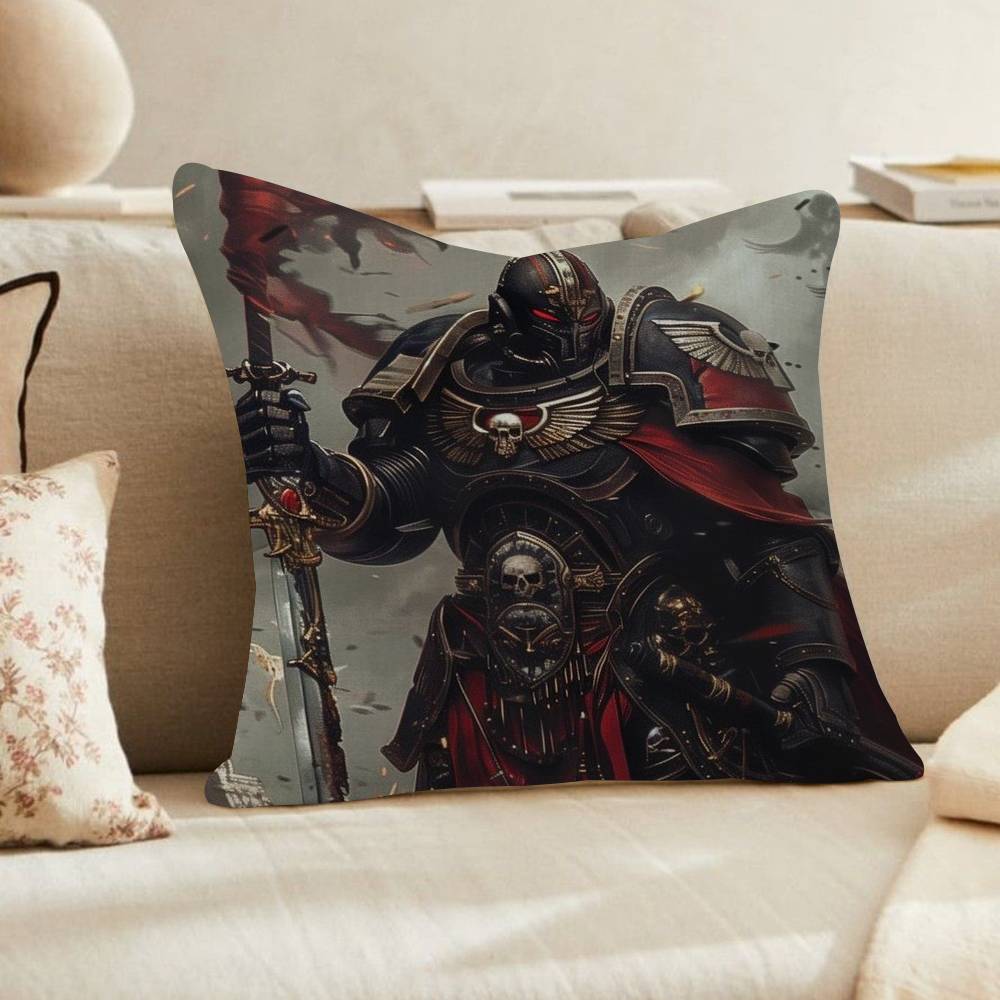 Hot Anime WWarhammerS Pillow Cushion Cover Pillowcase Living Room Sofa Home Decor Customized
