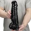 Female Large Size Simulation Dildo Sucker Support Big Private Parts Soft Masturbation Device Anal Plug Fun Adult Products