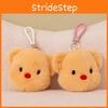 Butter Bear Plush Toy Keychain Coin Purse Headphone Bag Decorations Pendant