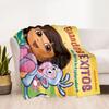 Dora Explorer Blanket Durable Comfort Great for Sofa Bedding Bed All-Season Use Stylish Decor Ideal Gift For Birthday Valentine'S Day