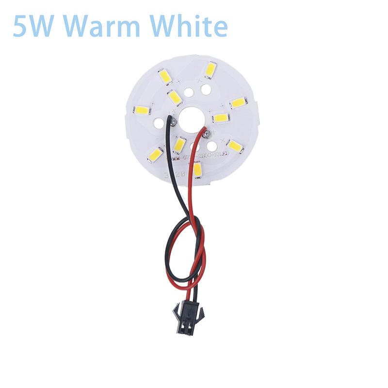 1 шт. Светодиодный источник света Круглая световая панель 3 Вт 5 Вт 7 Вт SMD5730 Сделай сам Потолочный светильник Светодиодная лампа Модификация Световая панель Аксессуары