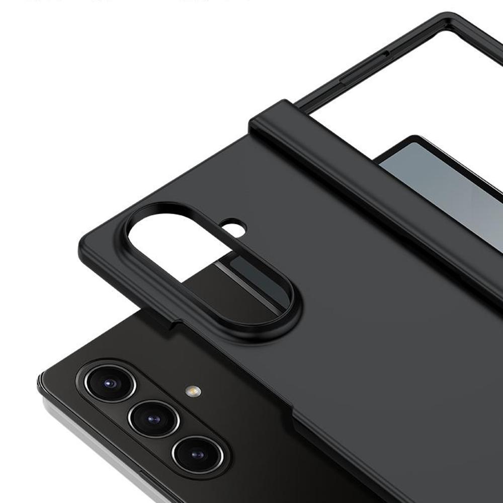 Чехол для Samsung Galaxy Z Fold7 5G с защитой шарнира, PC-чехол с покрытием Soft-Touch
