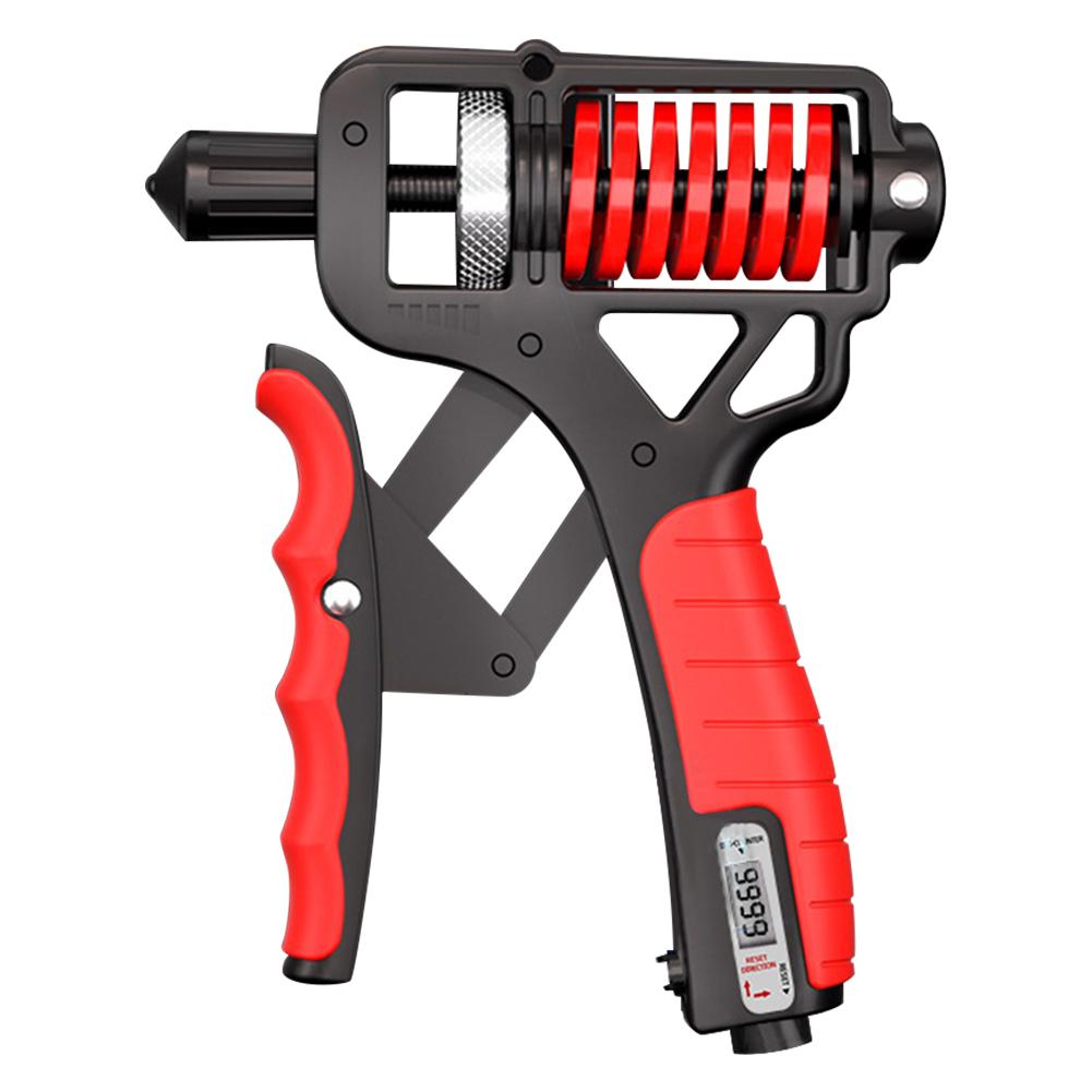 Hand Grip Strengthener Grip Strength Trainer 5-165Kg Adjustable Arm Wrist Forearm Trainer with Counter Anti Slip for Home Gym