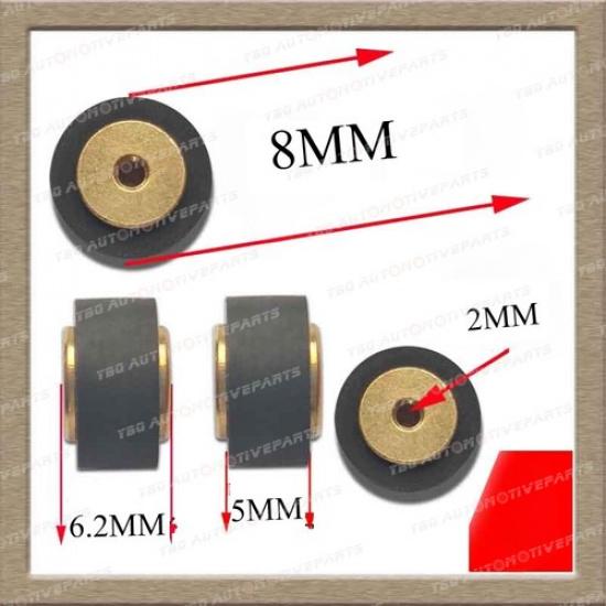 4 шт./комплект Медный прижимной ролик палубы Кассетный магнитофон Кассета для Sharp SONY Technics