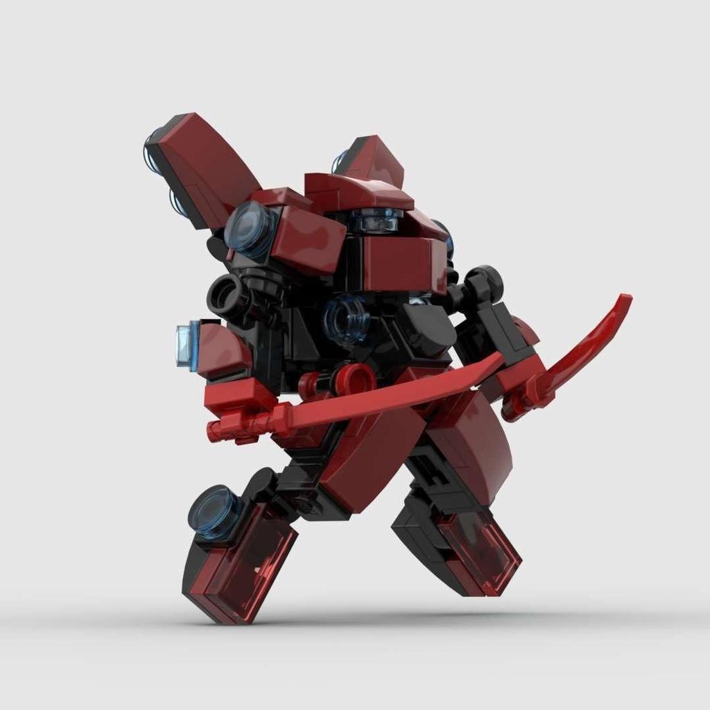 Compatible MOC Exoskeleton Robot Mecha Building Blocks - Small Ornaments & Gifts for Boys