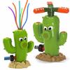 Cactus Sprinkler Outdoor Water Spray Toy Backyard Garden Water Toys Summer Yard Cartoon Splash Sprinkler Baby Bath Toy for Kids