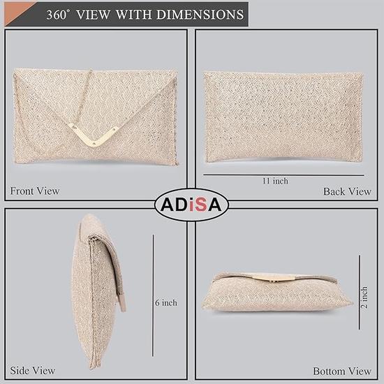 ADISA CL029 женский клатч/сумка через плечо