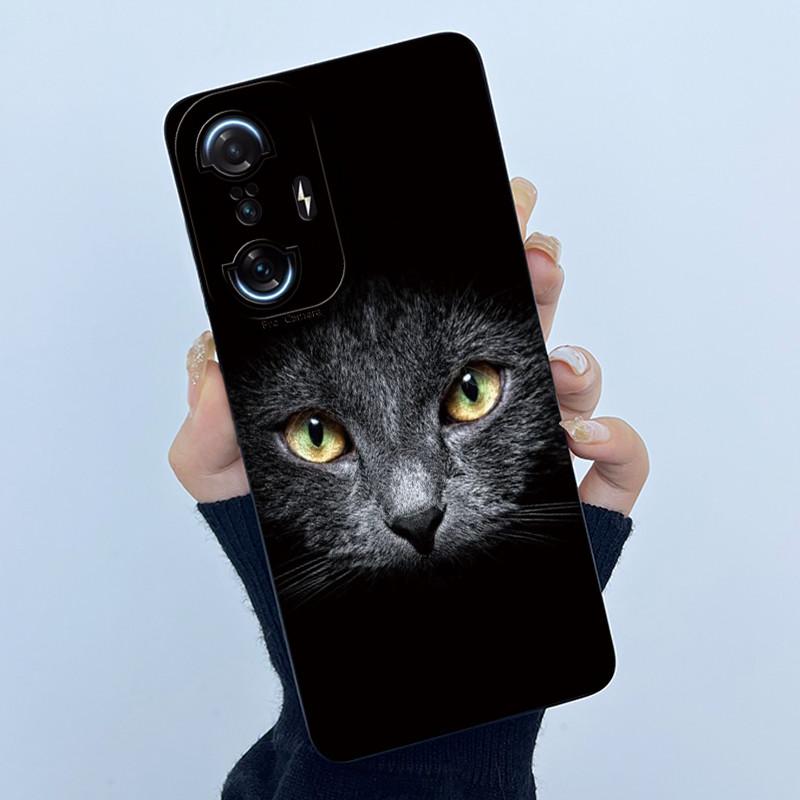 Для Poco F3 F4 GT Redmi K40 K50 Игровой Чехол Простота Мягкий Жидкий Силикон Корпус Телефона F4GT F3GT Защита Камеры Задняя Крышка