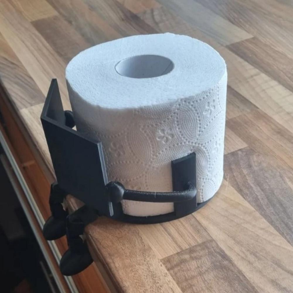 Reusable 3D Printed Tissue Holder Simple Tissue Towel Roll Dispenser Tissue Box