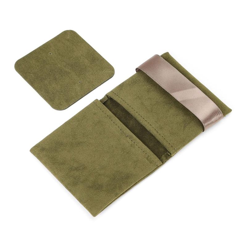 Стильный бархатный мешочек для украшений, мешочек для ожерелья, органайзеры для хранения, бархатная текстура, подходит для путешествий на открытом воздухе и повседневного использования