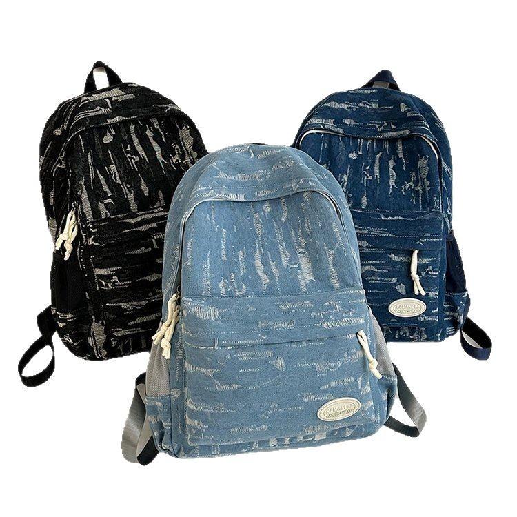 Schoolbag1011 new girl versatile high value cute schoolbag soft girl ins high school students large capacity backpack