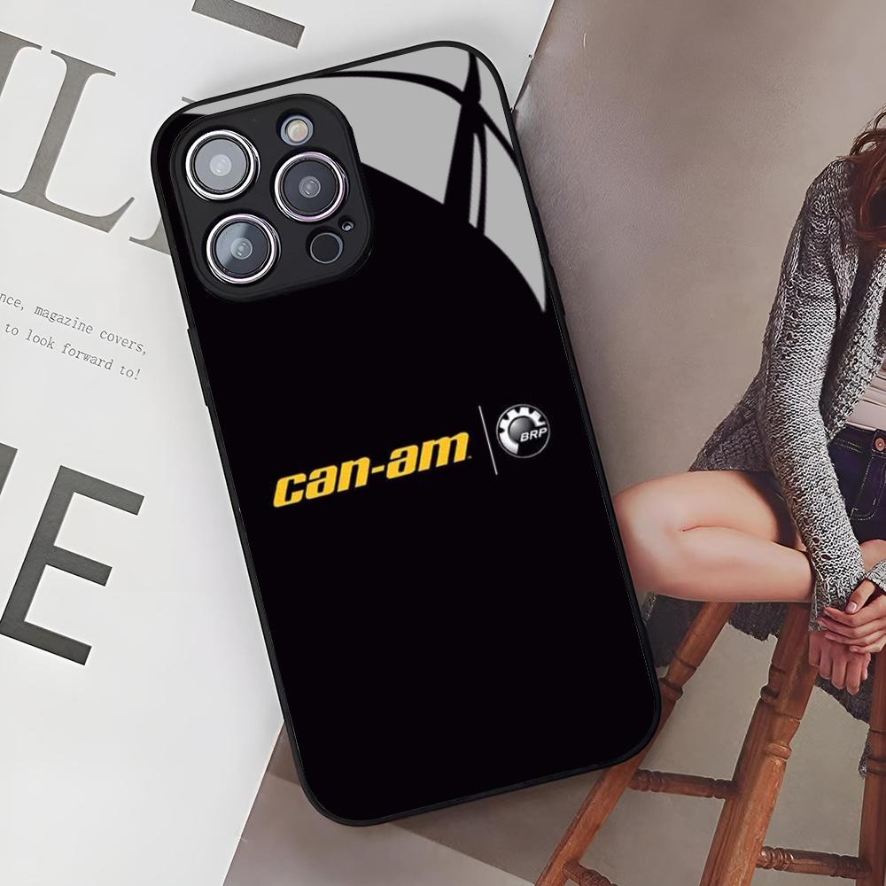 Чехол для телефона Can-Am Wild Car Crazy для Iphone 17 Air 16 15 14 12 11 13 Pro Max Mini Se Стеклянная крышка Puls