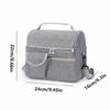 Thermal Lunch Bag Thickened Cooler Pack Portable Insulated Food Storage  Outdoor Camping