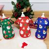 Halloween Small and Medium Dog Sweater Christmas Pet Clothes Bicycles Thanksgiving Dog Clothes Thin