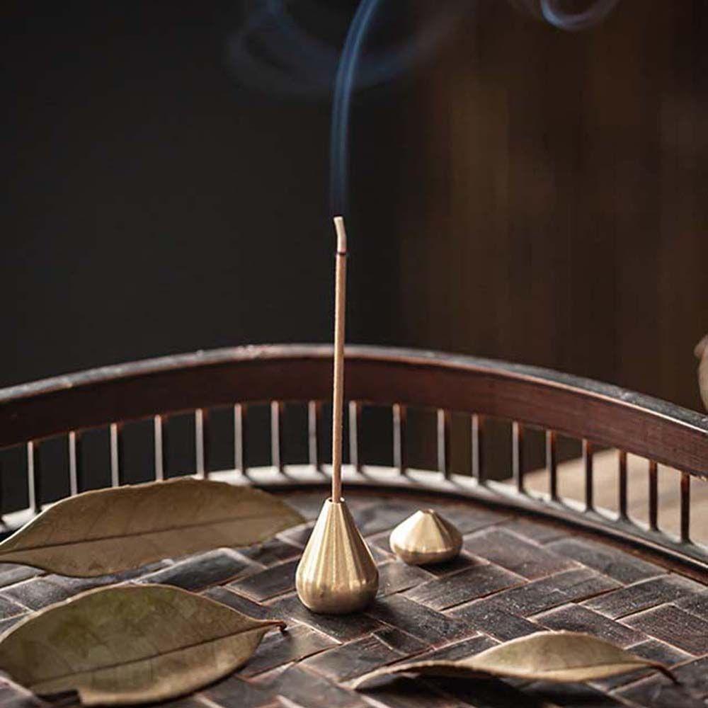 Metal Temples Craft Incense Base Incense Stick Holder Home Decoration Sandalwood Coil Base