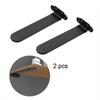 2pcs Wooden Board Hanging Supports Blind Shelf Wall Mount Floating Shelf Brackets L Bracket