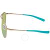 Costa Del Mar Piper Green Mirror Polarized Glass Ladies sunGlasses Pip 126 Ogmglp 58 6s60036 00311 58