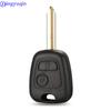 Jingyuqin 2 Buttons Remote Car Key Shell Case Fob For Peugeot Partner Expert Boxer SX9 Blade For CITROEN C2 / C3 Pluriel