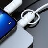 1 шт. Защита для кабеля Мягкий силиконовый чехол для телефона Защита USB-кабеля для зарядки