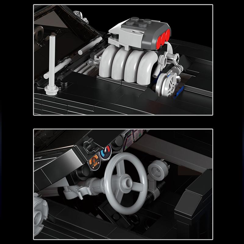 MOULD KING 10028 автомобильные игрушки, строительные блоки для мальчиков, режим спортивной гоночной машины, сборочные кирпичи, детский рождественский подарок