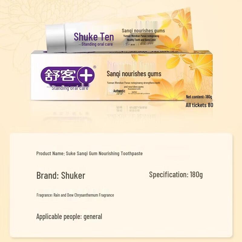 Shuke Sanqi Gum Care Toothpaste