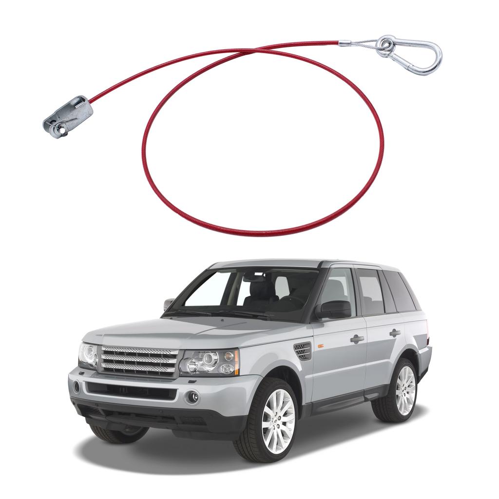 Сверхпрочный, прочный, из нержавеющей стали, трос для демонтажа прицепа с вилкообразной головкой, U-образный зажим, длина 100 см, аксессуар