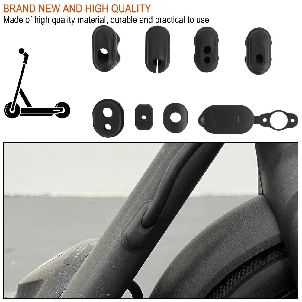 Пылезащитная заглушка для электросамоката Ninebot F20 F25 F30 F40, порт зарядки аккумулятора, герметичный порт тормоза, силиконовый чехол для карты