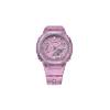 G-SHOCK Серия Ice Tough Восьмиугольный Циферблат Прозрачный Водонепроницаемые и Ударопрочные Спортивные Часы Кварцевый Механизм Ремешок из Смолы Японские GMA-S2100SK-4APR